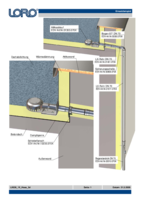 Main drainage 90 degree upstand 