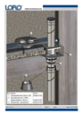LORO-X balcony drain series V-AK with corner upstand as a direct drain with paving slab