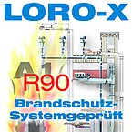 LORO-X Fire protection A1 non-combustible and R90