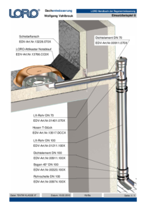 Emergency drainage in section 