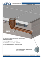 [Translate to EN:] LORO-X Serie I Für Balkone aus wasserundurchlässigen Betonfertigteilen, mit seitlichem Abgang mit Plattenbelag