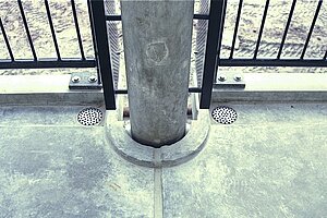 Walkable LORO-X balcony drains